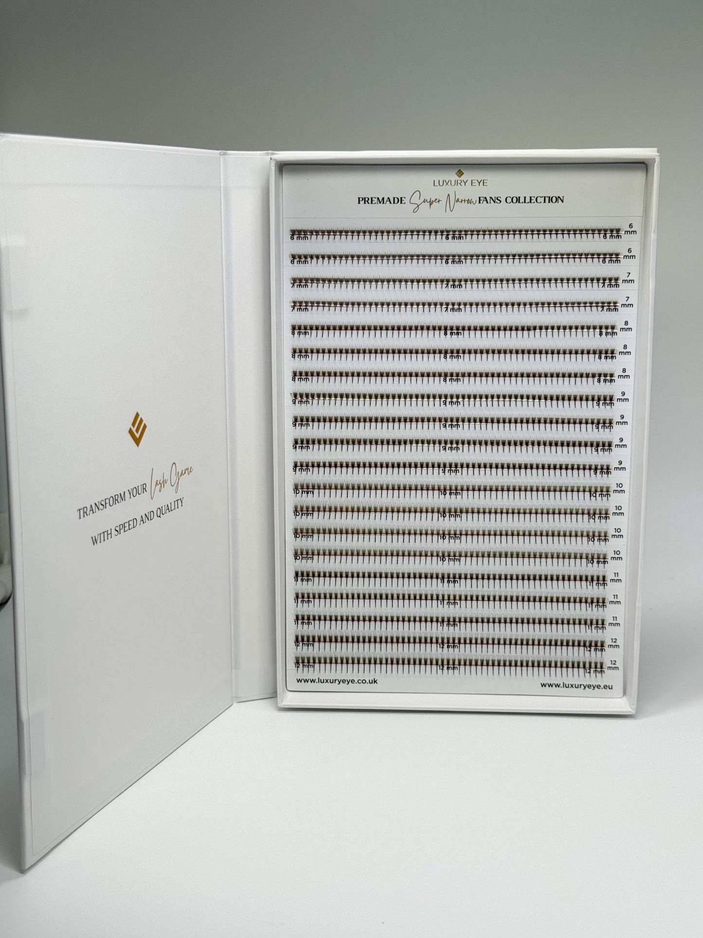 6D Premade SUPER NARROW trepavice CC