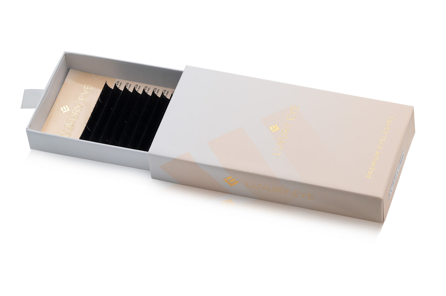 Crne ekstenzije trepavica mix duljina 6-14mm za profesionalnu primjenu