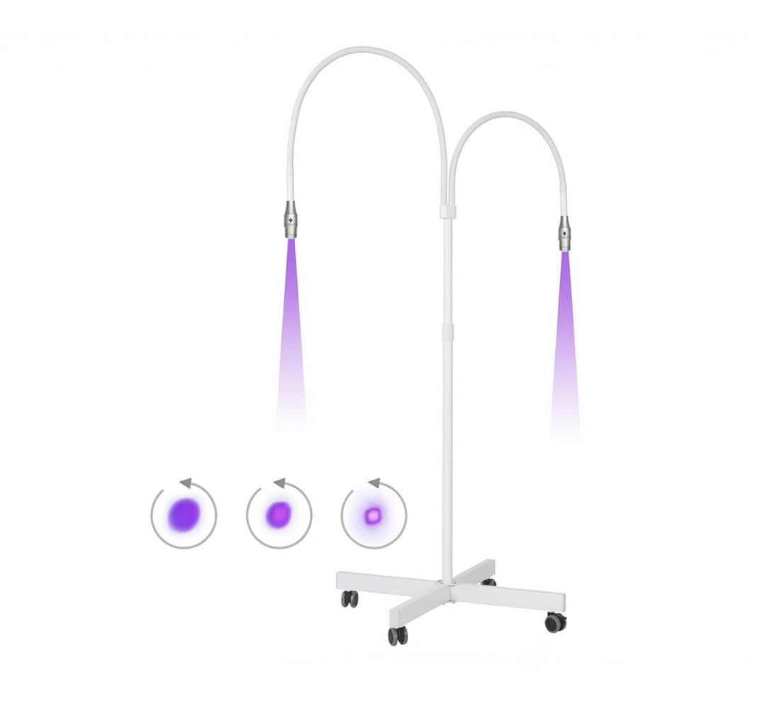 Luxury Eye UV LED lampa za trepavice s dvije glave – brže i sigurnije sušenje