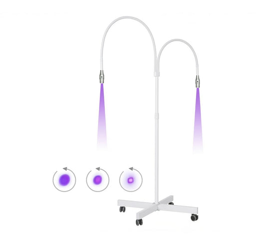 Luxury Eye UV LED lampa za trepavice s dvije glave – brže i sigurnije sušenje